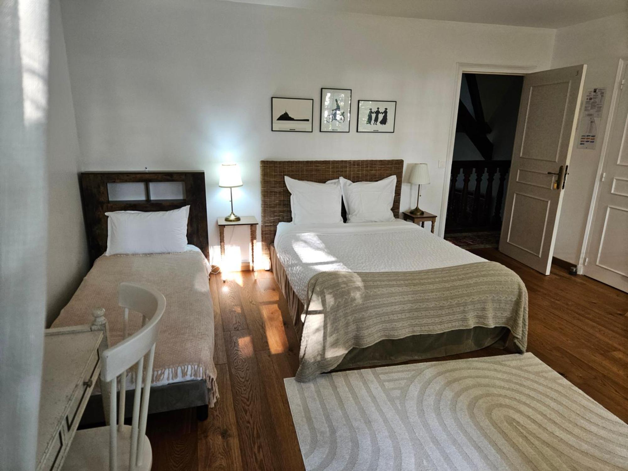 Bed And Breakfast Saultchevreuil, Au Mont Saint Michel Villedieu-les-Poëles Exteriér fotografie